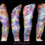 sleeve astrologie sterrenbeelden leeuw schorpioen zandloper boogschutter tweeling vissen stier planeten kometen melkweg milkyway arm.png