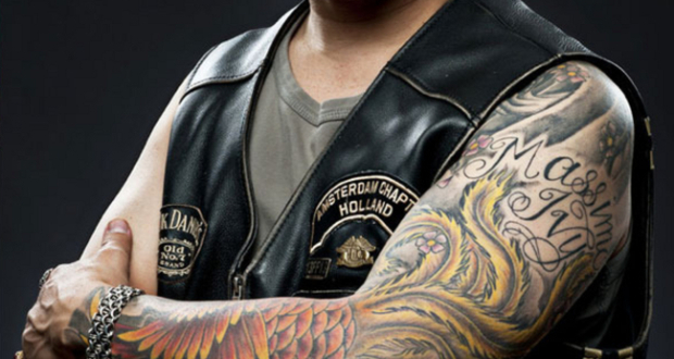 Biker tattoo