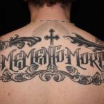 Lettering tattoo voorbeeld