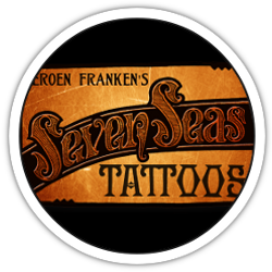 Seven Seas Tattoo logo rond