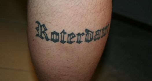 Tattoo met foute spelling