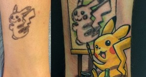 Pikachu tattoo