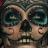 Sugar skull tattoo