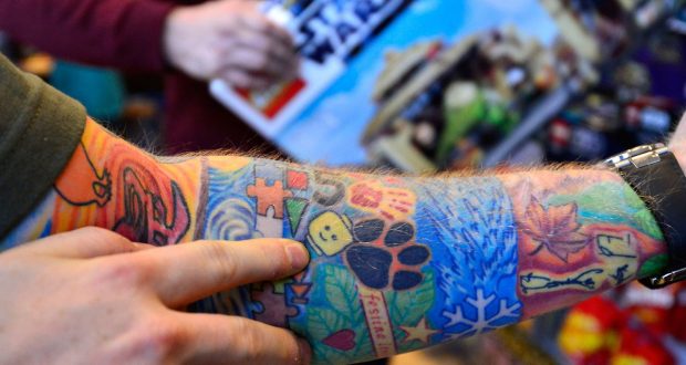 De tattoos van Ed Sheeran