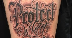 Lettering by Mitch