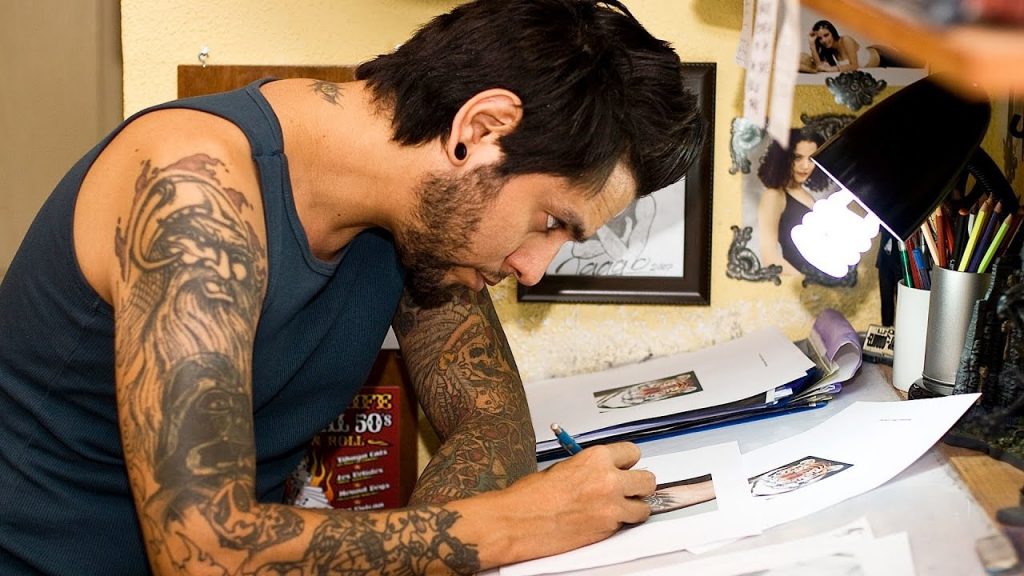 Tattoos tekenen